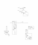 Part Location Diagram of 690667 Briggs and Stratton Crankshaft